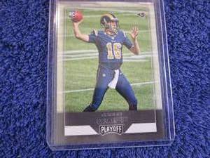 lot 143 image: Jared Goff Rookie Card...