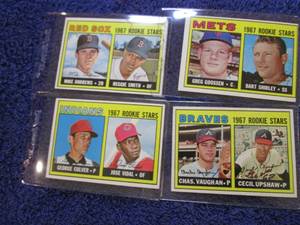 lot 145 image: 1967 Topps Rookie Cards...