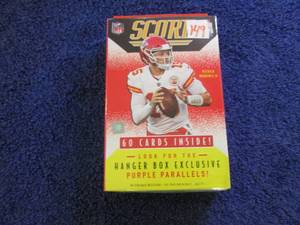 lot 149 image: 2021 Score Football Hanger Box...