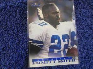 lot 155 image: Emmitt Smith Cards...