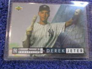 lot 172 image: 1994 Upper Deck Derek Jeter Top Pro...