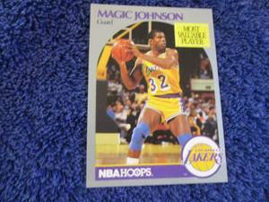 lot 182 image: 40 Magic Johnson Cards...