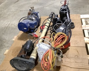 lot 111 image: Pallet of Water Pumps