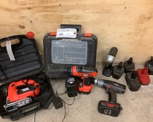 lot 46 image: 2 Items Drill & Jig Saw