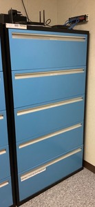 lot 189 image: 5 Drawer Lateral File Cabinet