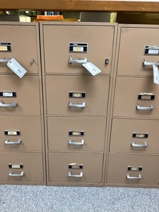 lot 158 image: Fireproof File Cabinet