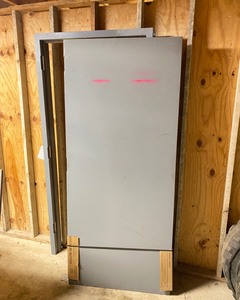 lot 32 image: New Steel Door and Frame