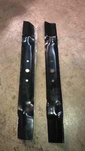 lot 10 image: John Deere 42 in. Mower Blades (2-Pack)