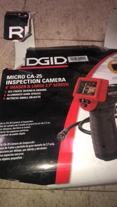 lot 21 image: RIDGID Micro CA25 Inspection Camera