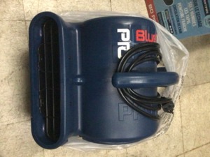 lot 31 image: BlueDri BlueDri Pro-25 14 HP Air Mover Blower Fan for Water Damage Restoration Carpet Dryer Floor Home and Plumbing Use, Gray