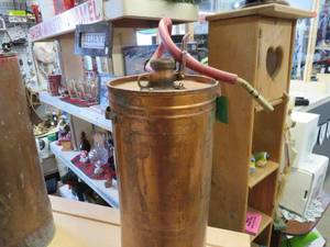 vintage fire extinguisher