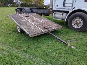 Aluminum Polaris Snowmobile Trailer - 74 x 96