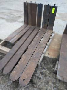 Pair of 60 x 6 Class 3 Forklift Forks
