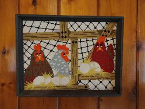 lot 21 image: Woven Wall Art