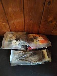 lot 24 image: Collection of Lure Making Accessories and Feathers