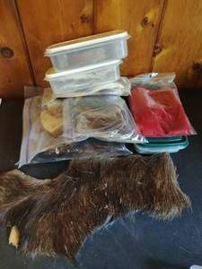 lot 26 image: Collection of Lure Making Accessories and Fur