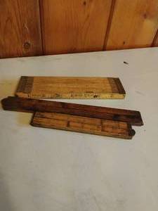 lot 44 image: Three Vintage Rulers