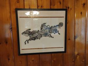 lot 4 image: Framed Lithograph