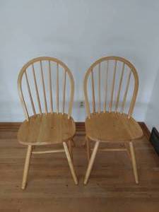 lot 57 image: Three Dining Chairs