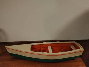 lot 219 image: Wood Model Boat