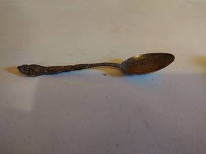 lot 253 image: Sterling Silver Oregon State Spoon