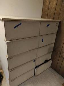 lot 282 image: Ten Drawer Storage Cabinet