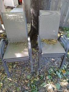 lot 327 image: Six Patio Chairs