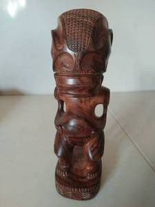 lot 150 image: Wooden figurine