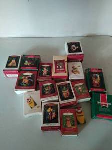 lot 163 image: Collection of Hallmark Crayola Ornaments