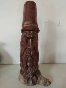 lot 174 image: Carved wood sculpture