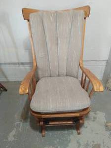 lot 103 image: Gliding Rocking Chair