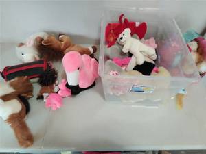 lot 117 image: Collection Of Stuffed Animals