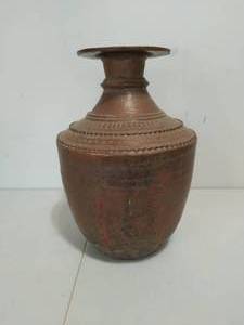 lot 144 image: Large Copper or Similar Vase