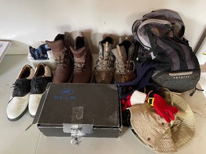 lot 236 image: Collection of Shoes And Clothing