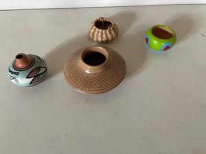 lot 231 image: Four Native Style Pots