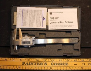 BROWN & SHARPE 6 INCH DIAL CALIPER   INDUSTRIAL TOOLING