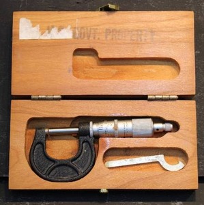 SCHERR TUMICO 1 INCH MICROMETER   INDUSTRIAL TOOLING