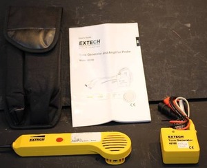 EXTECH TONE GENERATOR AND AMPLIFIER PROBE MODEL 40180 IN CASE   INDUSTRIAL TOOLING