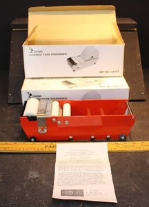 LOT OF 2 SAFINA GUMMED TAPE DISPENSERS