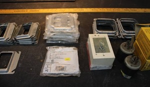 BOX OF MISC ELECTRICAL