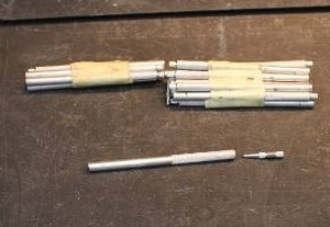 LOT OF 20 BLUE POINT PTS5 METAL SCRIBES