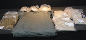 LOT OF 24 NEW ARMY AND MARINE SHIRTS