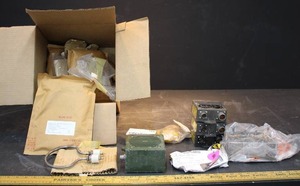 LOT OF MISC TO INCLUDE C.E. NIEHOFF VOLTAGE REGULATORS, SPEAKER AND VLAD HEATING ELEMENTS