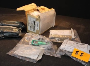 MISC MEDICAL TO INCLUDE ABDOMINAL BANDAGES, EYE DROPPERS, SOY REGULATOR AND OXY SENSORS