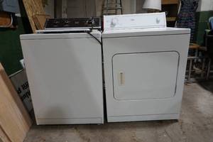 Washer and dryer