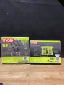 RYOBI Variable Speed Drill & 18V40V Dual Platform Charger. See Pictures
