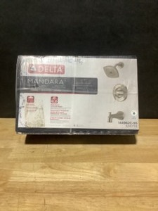 Delta Mandara Single-Handle 1-Spray Tub and Shower Faucet in Brushed Nickel (Valve Included). See Pictures