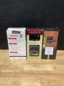 Kwikset & Baldwin Entry Door Handles & Electronic KeyPad. See Pictures