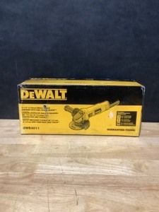 DEWALT 7 Amp 4-12 in. Small Angle Grinder with 1-Touch Guard. See Pictures