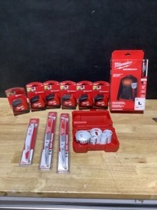Milwaukee Saw Blades, Long Sleeve Heated Shirt, Tape Measures & More See Pictures